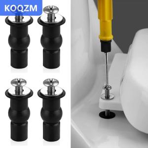 [COD] KOQZM 1 cái nhà vệ sinh chỗ ngồi vít bản lề mở rộng cao su trên dưới tải Nuts vửng WC lỗ mù phụ kiện phòng tắm thay thế