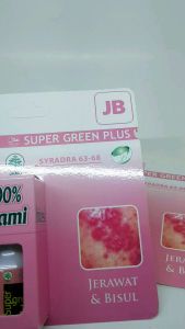 Obat Herbal Jerawat & Bisul | SUPER GREEN PLUS JB
