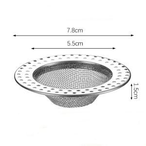1PCS Stainless steel kitchen sink wide side floor drain filter kitchen strainer Plughole P2460