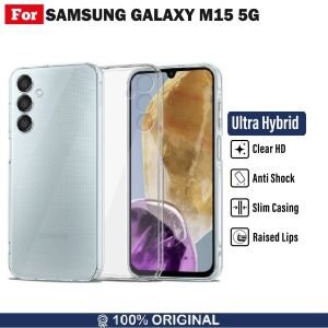 Casing Samsung M15 5G Soft Case Clear Transparan TPU Silicone