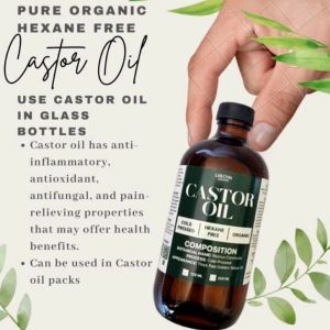 PURE CASTOR OIL HAIR GROWER ORGANIC HEXANE FREE COLD PRESSED BOTTLE 30ml/60ml/120 ml/250 ml/500 ml