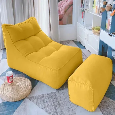 [Ready Stock] FREE PEDAL L-Shape Bean Bag with 4.5 kg(+/-) FILLING BEAN ! Durable Water Repellent Breathable Fabric