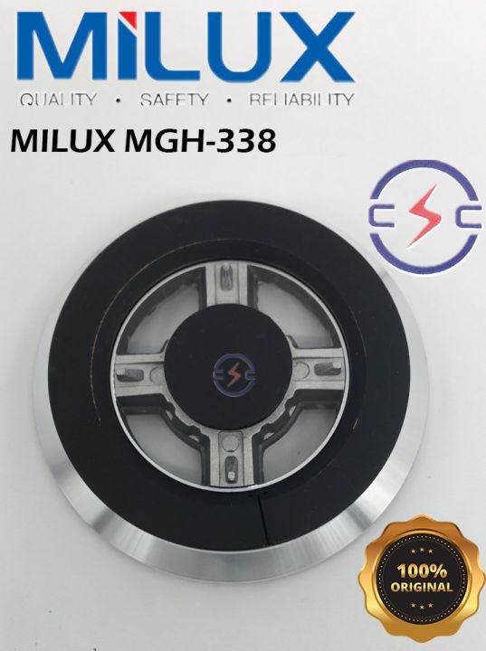 MILUX Glass Gas Stove Burner Cap For MGH338 Lazada