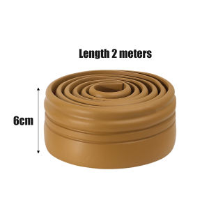 สติ๊กเกอร์ติดลายบัวแบบมีกาวในตัวยาว2เมตร/ม้วนกันน้ำสติ๊กเกอร์ติดตู้3D หนาโปสเตอร์ติดมุมกันการตกแต่งขอบบ้าน