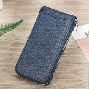 Handmade da thật trường hợp đồng hồ cho phụ nữ một chiếc đồng hồ duy nhất hộp lưu trữ du lịch khóa kéo đồng hồ hiển thị hộp đồng hồ Pouch