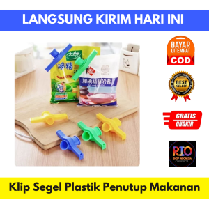 Klip Segel Plastik Penutup Makanan /Clip Penjepit Kemasan Snack Makanan Food Sealer