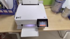 A3 Size Waterproof Instant drylaser silver plain color rainbow inkjet printing self-adhesive tear resistant Inkjet sticker