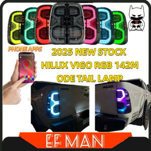2025 NEW STOCK REVO ROGUE 142MODE RGB TAIL LAMP PHONE APPS LED ALBINO SMOKE BLACK TOYOTA HILUX ROCCO LIGHT LAMPU BELAKAN