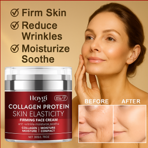 HOYGI Collagen Anti-Wrinkle Cream Improve Fine Lines Antiaging Noblewoman Cream Skin Care 胶原蛋白贵妇抗皱面霜