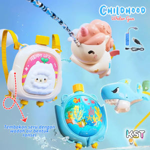 [KST] Mainan Air Semprotan Karakter Shark Unicorn Lucu Plastik Berkualitas Kado Ulang Tahun