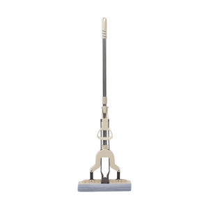 Sponge Mop Hand Wash Free Floor Toilet Bathroom Squeeze Dry Mop Magic Mop Floor Cleaning Tool Foam Drag Flat Mop 海绵拖把