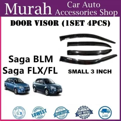 Proton Saga BLM/FLX/FL Mugen Door Visor Move Style Small ( 4pcs)