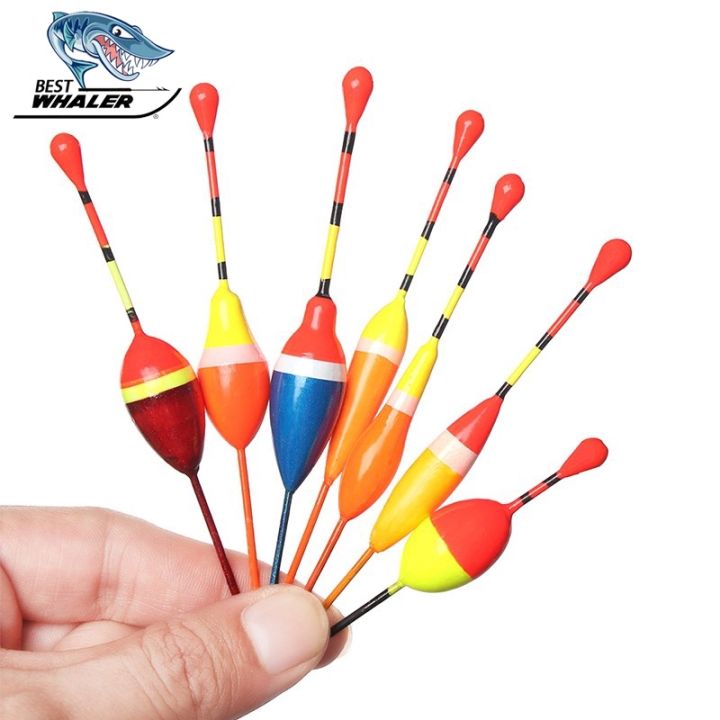 10 colour Fishing Accessories Fishing Floats Set Buoy Bobber Fishing