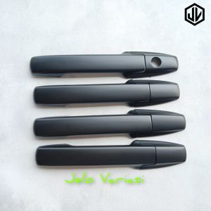 Cover Handle Pegangan Pintu Mobil Brio 2012 - 2017 Hitam Doff