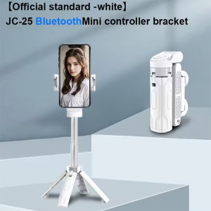 Portable Phone Holder Mini Tripod Selfie Stick Tripod 360° Rotate Bluetooth Mini Tripod with Remote Control Extendable Handheld Holder