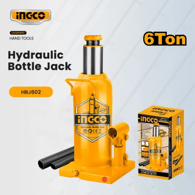 Ingco 6 tons Hydraulic Bottle Jack HBJ602 IHT