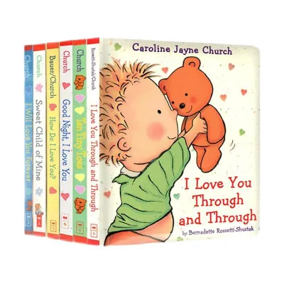 《Baby Good Night Stories Books 》by Caroline Jayne Church 爱的晚安故事亲子绘本纸板书