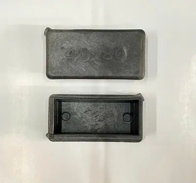 NẮP NHỰA BỊT ĐẦU ỐNG SẮT HỘP 40 X 80 (NHỰA CỨNG CÁP)