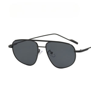 JN IMPRESSION แว่นตากันแดดคู่รูปคางคก2022โลหะวงรีใหม่แว่นกันแดดทันสมัยยุโรปและอเมริกาสำหรับคู่รักชายและหญิง