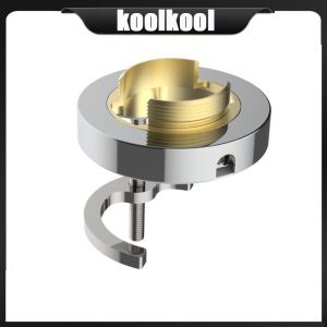 Kool Kitchen Faucet Fixed Foot Screw Nut Wash Basin Thick Countertop-Fixed Seat Base