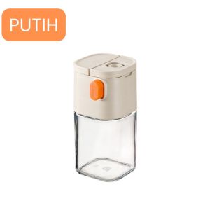 Dispenser Botol Bumbu 2 In 1 Bisa Otomatis Bisa Manual Garam Merica Lada Dengan Model Press Taburan Lebih Merata dan Konsisten