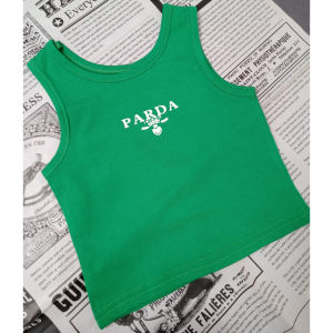 [KIDSFASHIONKOLEKSI]  Atasan Tanktop Dan Celana Cargo Anak Perempuan Korean Style