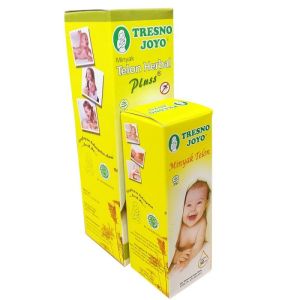 Tresno Joyo Minyal Telon Herbal Plus 100 ml free Telon 30 ml