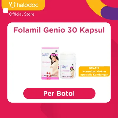 Folamil Genio 30 Kapsul