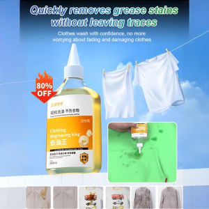 Power Stain Remover Active Enzyme Stain Removal King for Household Clothing Deep Fiber Penetration Gentle on Fabrics