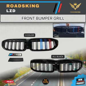 BMW G20 DOUBLE LINE FRONT GRILL M3 COLOR AND M3 LOGO