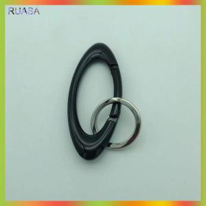 RUASA Zinc Alloy Keychain Oval Multifunctional Mountaineering Keychain Accessories