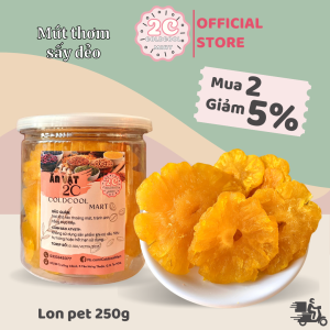 Mứt Thơm (Dứa) Sấy Dẻo 250g 2c Mart