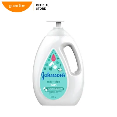 Johnsons Bath Milk + Rice 1000ml