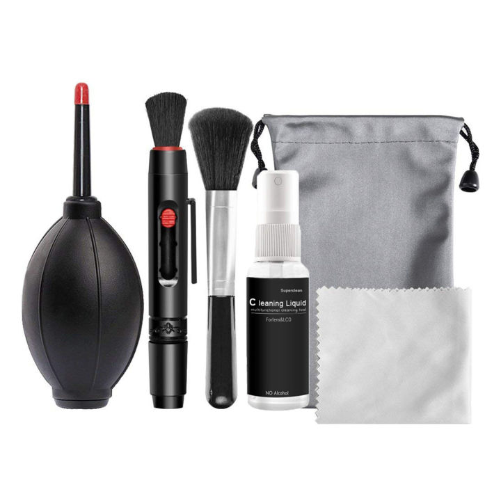 Professional Camera Cleaning Kit Sensor Cleaning Kit with Air Blower Cleaning Pen Cleaning Cloth ...