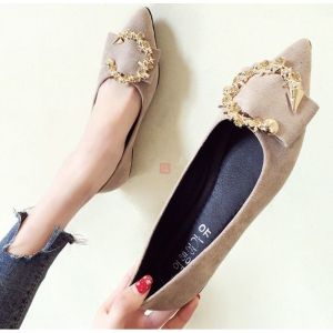 Fashion Style 2025 Korean Doll Shoes for Women Half Shoes Womens Loafers Flat Shoes