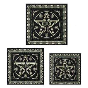 Tarot Tablecloth Altars Cloth Moonphase Pattern Astrology Tablecloth Divinations Cloth Tapestry Wall Decoration