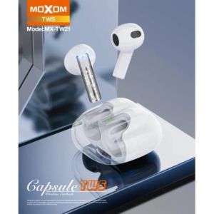 Type C In Ear Earphone Moxom TWS headset Wireless Headset Bluetooth earphone support microphone headset with mic