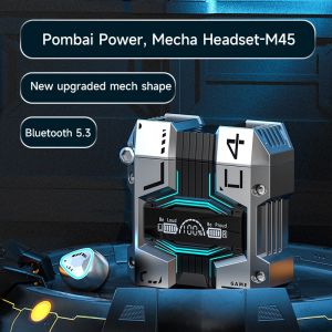 💖Bản gốc + Miễn phí vận chuyển + cá tuyết💖TWS M45 bluetooth 5.3 Tai nghe không dây tiếng ồn hủy bỏ với tai nghe micrô 9D Stereo Tai nghe trong tai cho thi đấu thể thao