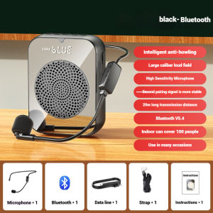 Microphone Teacher Wired Voice Small Mic Super Clear Sound Quality Amplifier Loudspeaker