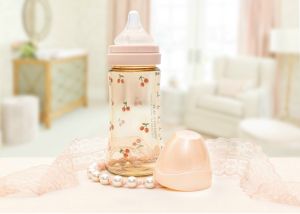 BÌNH SỮA GROSMIMI HỌA TIẾT CHERRY DUNG TÍCH 200-300ML TÙY CHỌN SIZE NÚM MOYUUM NÚM GROSMIMI BONBEN SHOP CAM KẾT HÀNG CHÍNH HÃNG [Quà tặng]