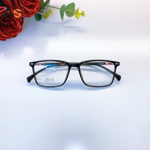 [3-5/8 Hoàn Tiền 25%] Kính vuông thời trang nhựa dẻo nhận cắt mắt cận viễn loạn 8087A