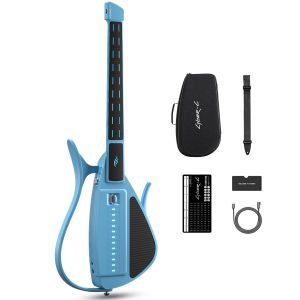 Enya CYBER-G Stringless Smart GuitarPortable Travel Guitar with App-Controlled ChordsHundreds of Instrument Sounds Built-In Speaker & Drum MachineQuick-Learn for Adults/Beginners