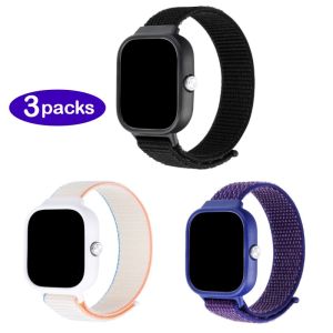 3 sets of nylon smart watch straps suitable for Redmi Watch 4 watch. Integrated watch cover and strap bracelet compatible with Redmi Watch 4 watch straps. Suitable for both men and women