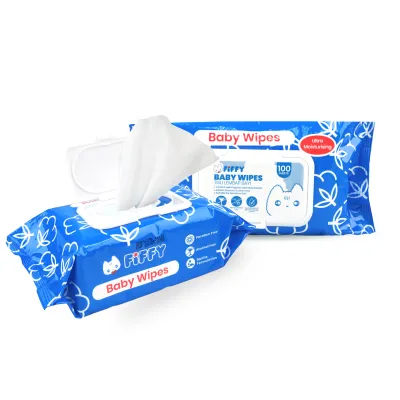 FIFFY BABY WIPES BLUE (100S X 2) TISU BASAH (98-964)