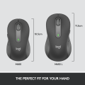 Logitech M650 Signature Wireless Mouse เม้าส์ไร้สาย Silent Touch เสียงคลิกเงียบ มาพร้อม Scroll แบบ SmartWheel ความแม่นยำ ฉับไว. 