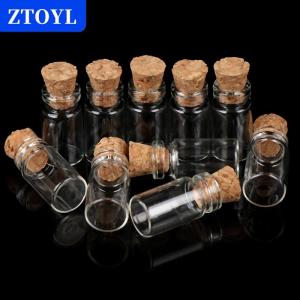 [COD]🔥🔥🔥ZTOYL 10Pcs 1:12 Dollhouse Miniature Glass Bottle Jars Food Storage Kitchen Accessorie