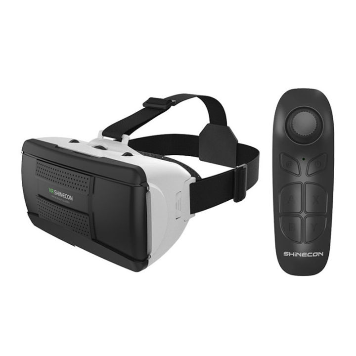 kacamata 3D virtual reality HP smartphone VR Box dg Remote