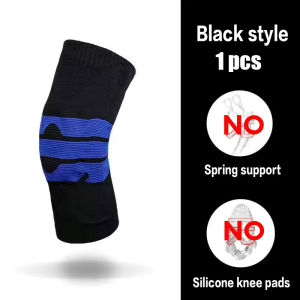Knee Pads Protector Basketball KneePad Silicone Support Padded Brace Patella Brace Spring Sports Nylon Pad Compression for Running Fitness Climbing Riding