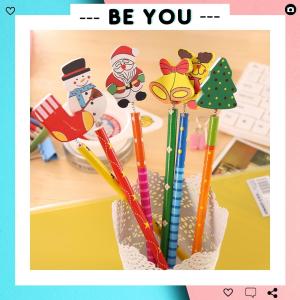 Bút Chì Lò Xo Giáng Sinh Đồ Dùng Làm Quà Tặng Trong Học Tập Mùa Noel Cho Học Sinh - BEYOU