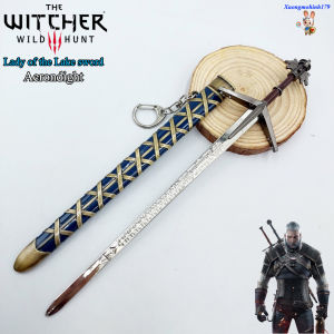 Mô hình trưng bày kiếm The Witcher Lady of the lake Silver sword Aerondight